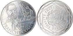 World Coins - France, 10 Euro, Franche-Comté, 2012, Paris, , Silver, Gadoury:EU514