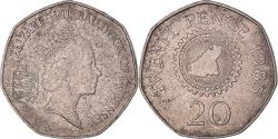 World Coins - Coin, Guernsey, 20 Pence, 1985