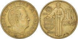 World Coins - Coin, Monaco, 50 Centimes, 1962