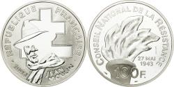 World Coins - Coin, France, Jean Moulin, 100 Francs, 1993, ESSAI, , Silver, KM:1023