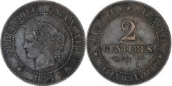 World Coins - Coin, France, Cérès, 2 Centimes, 1895, Paris, , Bronze, KM:827.1