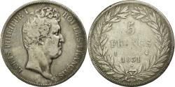 World Coins - Coin, France, Louis-Philippe, 5 Francs, 1831, Limoges, , Silver