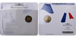 World Coins - France, 2 Euro, 2008, MDP, Bimetallic,