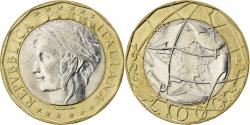 World Coins - Italy, 1000 Lire, 1998, Rome, Bi-Metallic, , KM:194