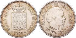 World Coins - Coin, Monaco, Rainier III, 10 Francs, 1966, Monnaie de Paris, , Silver