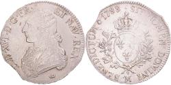 World Coins - Coin, Louis XVI, Ecu aux branches d'olivier, 1788, Toulouse, flan clippé