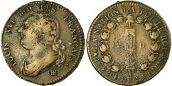 World Coins - Coin, France, 12 deniers français, 1792, Strasbourg, , KM 601