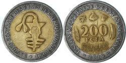 World Coins - Coin, West Africa, 200 Francs, 2010
