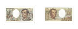 World Coins - Banknote, France, 200 Francs, 200 F 1981-1994 ''Montesquieu'', 1981, UNC(60-62)