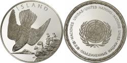 World Coins - France, Medal, Nations Unies, Island, Silver,
