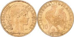 World Coins - France, 10 Francs, Marianne Coq, 1905, Paris, Gold, , KM:846
