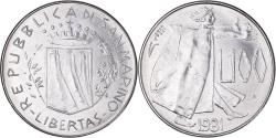 World Coins - Coin, San Marino, 100 Lire, 1981, Rome, , Steel, KM:122
