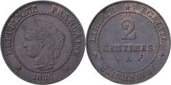 World Coins - France, 2 Centimes, Cérès, 1896, Paris, Bronze, , Gadoury:105