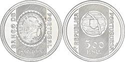 World Coins - Portugal, 500 Escudos, 1996, Lisbon, Silver,
