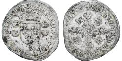 World Coins - Coin, France, Henri II, Douzain aux croissants, 1550, Rennes, , Billon