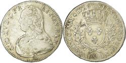 World Coins - Coin, France, Louis XV, 1/2 Écu aux branches d'olivier, 1/2 ECU, 44 Sols, 1726