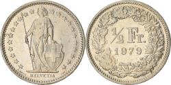 World Coins - Coin, Switzerland, 1/2 Franc, 1979, Bern, , Copper-nickel, KM:23a.1