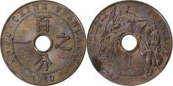 World Coins - French Indo-China, 1 Centième, 1920, San Francisco, Bronze,