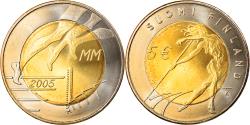 World Coins - Finland, 5 Euro, Helsinki Athletic Championship, 2005, Vantaa,