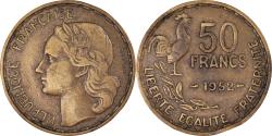 World Coins - Coin, France, Guiraud, 50 Francs, 1952, Paris, , Aluminum-Bronze