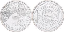 World Coins - France, 10 Euro, Guadeloupe, 2011, Monnaie de Paris, Silver,