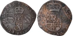 World Coins - Coin, Spanish Netherlands, TOURNAI, Philippe IV, Liard, 12 Mites, 1658, Tournai