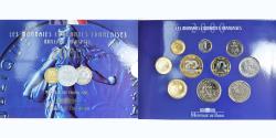 World Coins - Coin, France, Coffret 1 c. à 20 frs., 2000, Monnaie de Paris, BU,