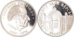 World Coins - France, Medal, Georges Pompidou, Président de la République Française
