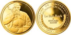 World Coins - France, Medal, Arts & Culture, Le Bon Bock de Edouard Manet, , Vermeil