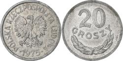 World Coins - Poland, 20 Groszy, 1975, Warsaw, Aluminum, , KM:A47
