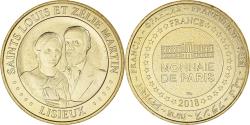 World Coins - France, Token, Lisieux -  Basilique - Louis et Zélie Martin, 2018, MDP,