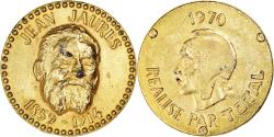 World Coins - France, Token, Collection Total, Jean Jaurès, Politics, 1970, , Brass
