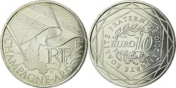 World Coins - France, 10 Euro, Champagne-Ardenne, 2010, , Silver, KM:1651