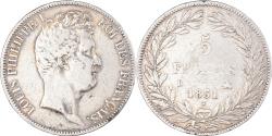 World Coins - Coin, France, Louis-Philippe, 5 Francs, 1831, Rouen, , Silver