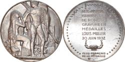 World Coins - France, Medal, Gravure, Grand Prix de Rome, Les Adieux, Arts & Culture, 1932