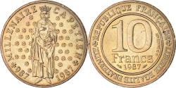 World Coins - Coin, France, Hugues Capet, 10 Francs, 1987, , Nickel-Bronze, KM:961d