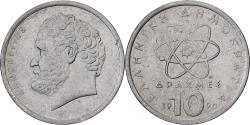 World Coins - Greece, 10 Drachmes, 1990, Copper-nickel, , KM:132