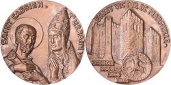 World Coins - France, Medal, Saint Victor de Marseille, Bronze, Singla,