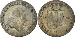 World Coins - Coin, German States, PRUSSIA, Friedrich Wilhelm II, 4 Groschen, 1796, Berlin