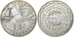 World Coins - France, 10 Euro, Bretagne, 2012, Paris, Silver, , KM:1866
