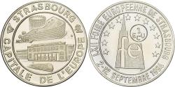 World Coins - France, Medal, Euros des Villes, 1 Ecu de Strasbourg, 1994, Nickel,