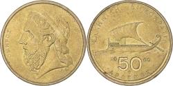 World Coins - Coin, Greece, 50 Drachmes, 2000