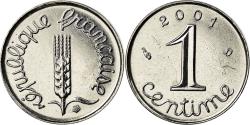 World Coins - Coin, France, Épi, Centime, 2001, Paris, , Stainless Steel, KM:928
