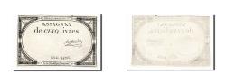 World Coins - Banknote, France, 5 Livres, 1793, Bertaut, 1793-10-31, EF(40-45), KM:A76