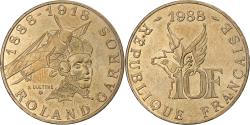 World Coins - Coin, France, Roland Garros, 10 Francs, 1988, Tranche A,
