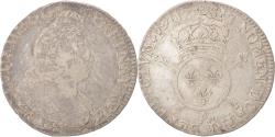 World Coins - Coin, France, Louis XIV, 1/2 Écu aux insignes, 1/2 ECU, 43 Sols, 1702, Paris