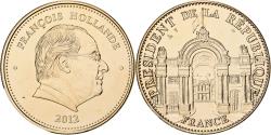 World Coins - France, Medal, François Hollande, Président de la République, 2012