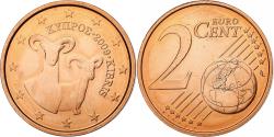 World Coins - Cyprus, 2 Euro Cent, BU, 2009, Vantaa, Copper Plated Steel, , KM:79