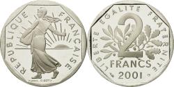 World Coins - Coin, France, Semeuse, 2 Francs, 2001, , Nickel, KM:942.2, Gadoury:547b