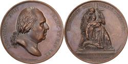 World Coins - France, Medal, Louis XVIII, Monument au Duc de Berry à Versailles, 1824